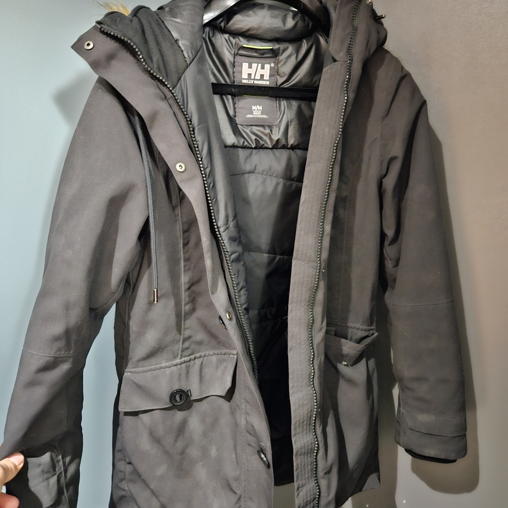 Helly Hansen Mens Dark Gray Ski Jacket